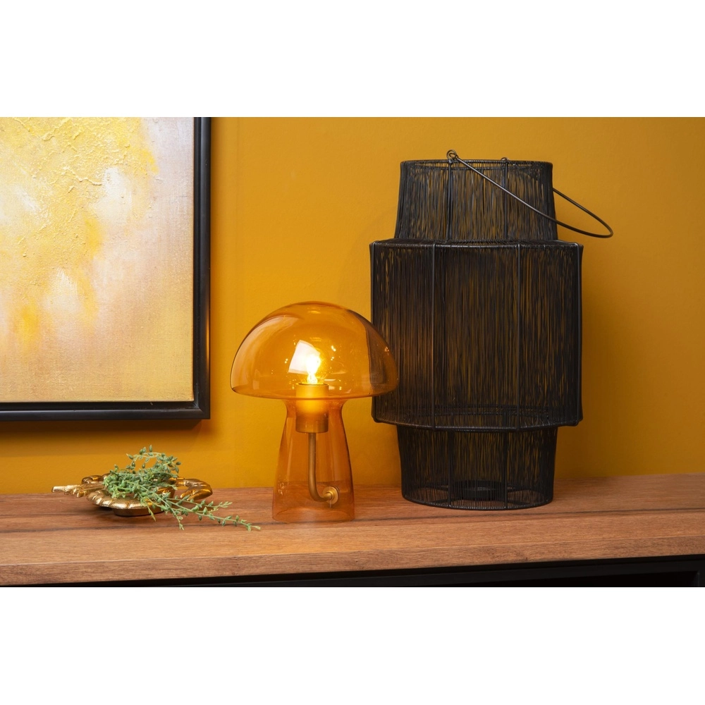 Table lamp Fungo orange Lucide 5411212105677