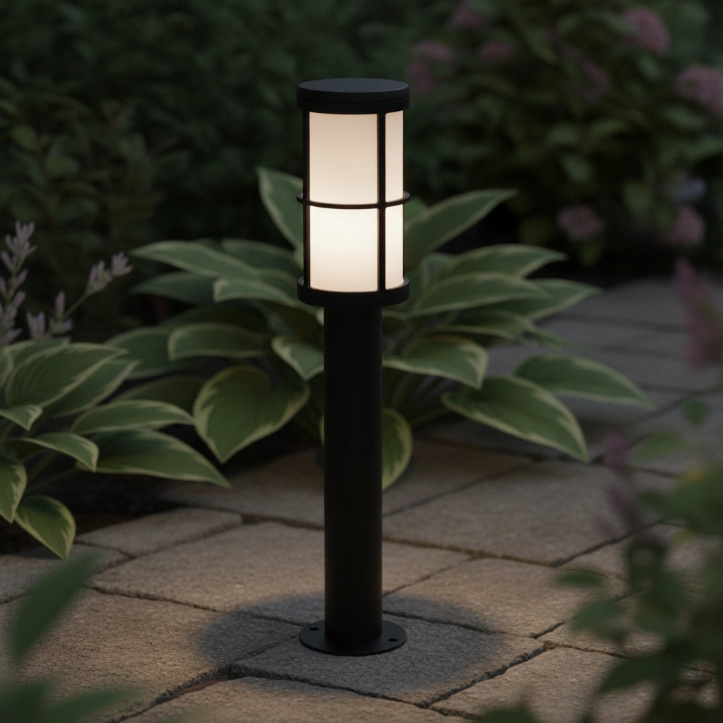 Floor garden lamp Stone anthracite