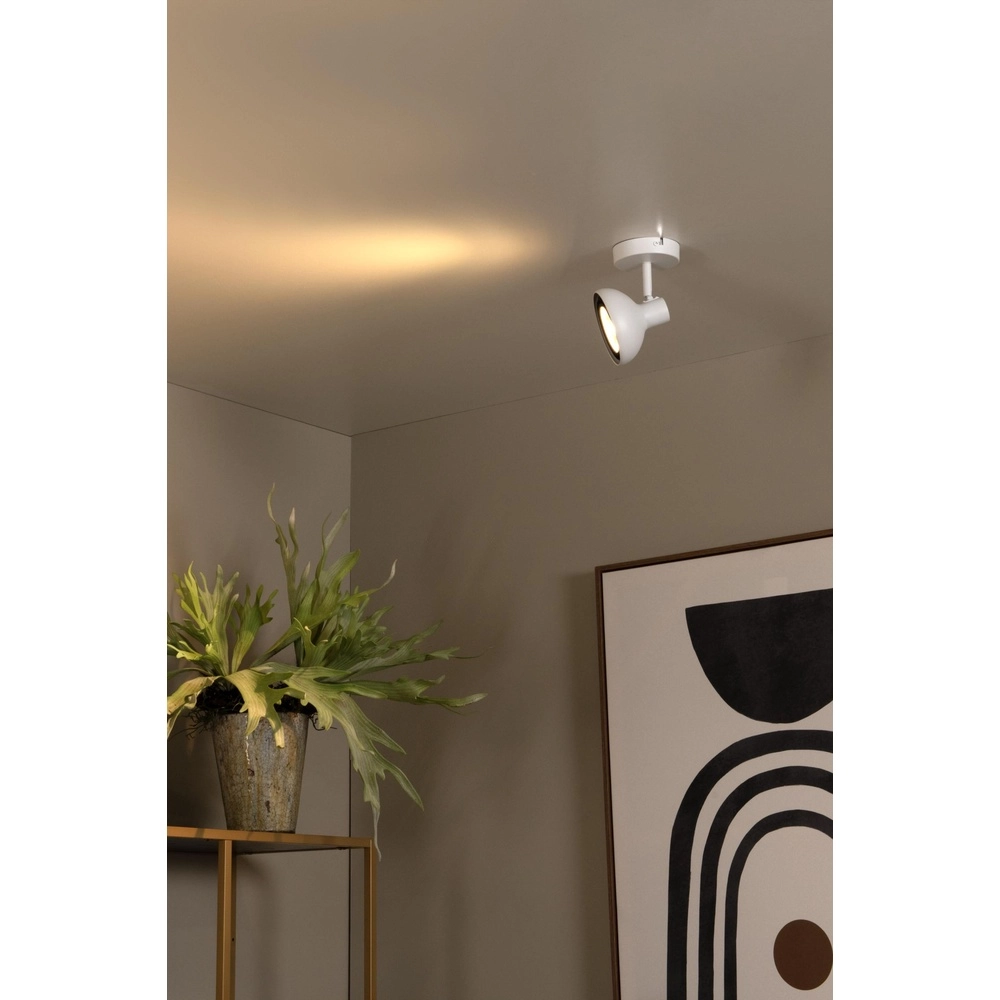 Ceiling lamp Sensas white design GU10 ES111 Lucide 5411212303172