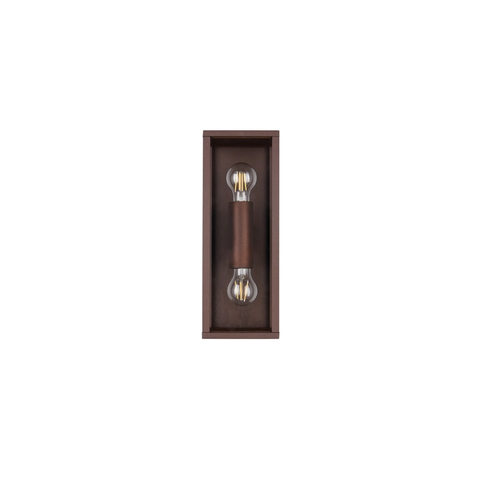 Modern wall lamp Garonne M rust brown Trio 4017807687392