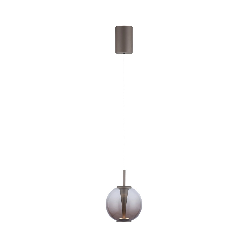 Led pendant light Pure Infinity with amber glass - Ø 18cm Paul Neuhaus 4012248399040