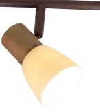 Classic ceiling spot Luca 4-light copper brown Brilliant 4004353036378