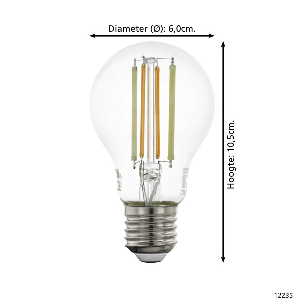 LED lamp bulb Zigbee - E27 - 6 watt - 2200-6500K - A60 Eglo 9002759122355