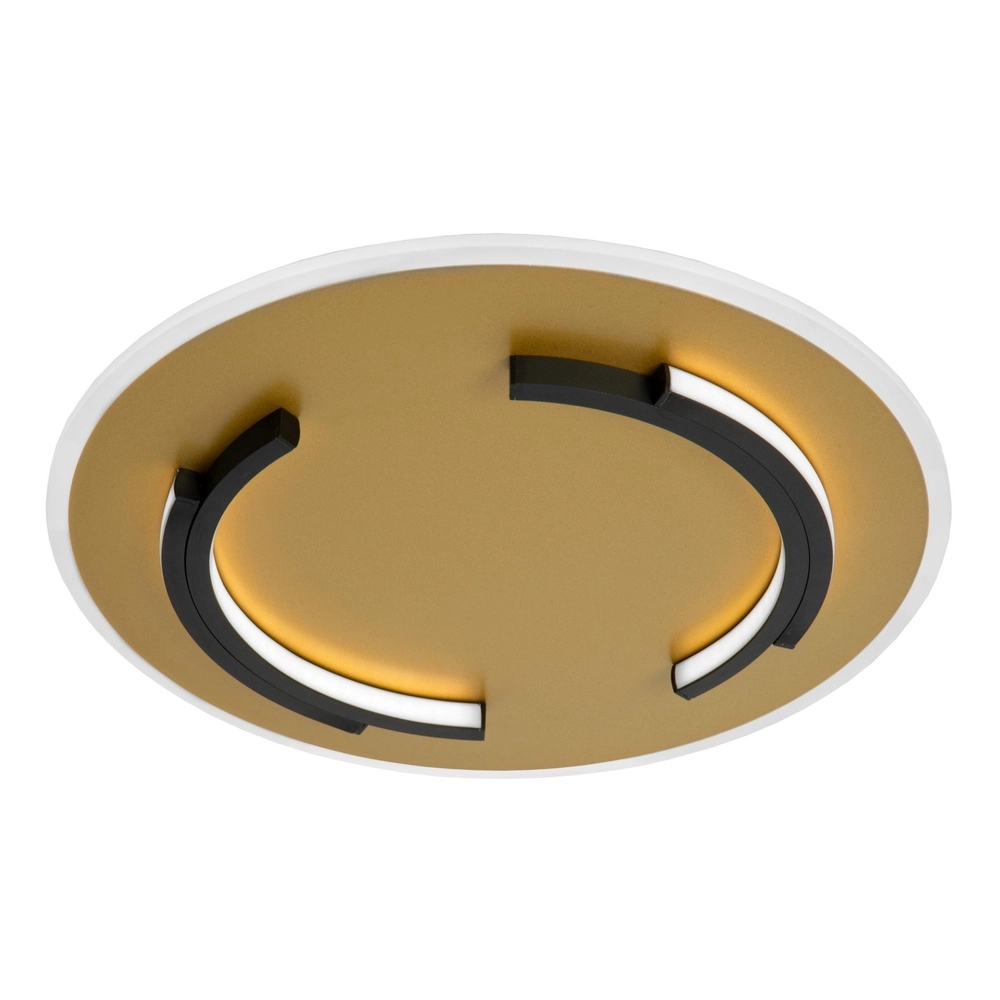 Design ceiling light Andreas Ø 39,6cm - 30W black with gold