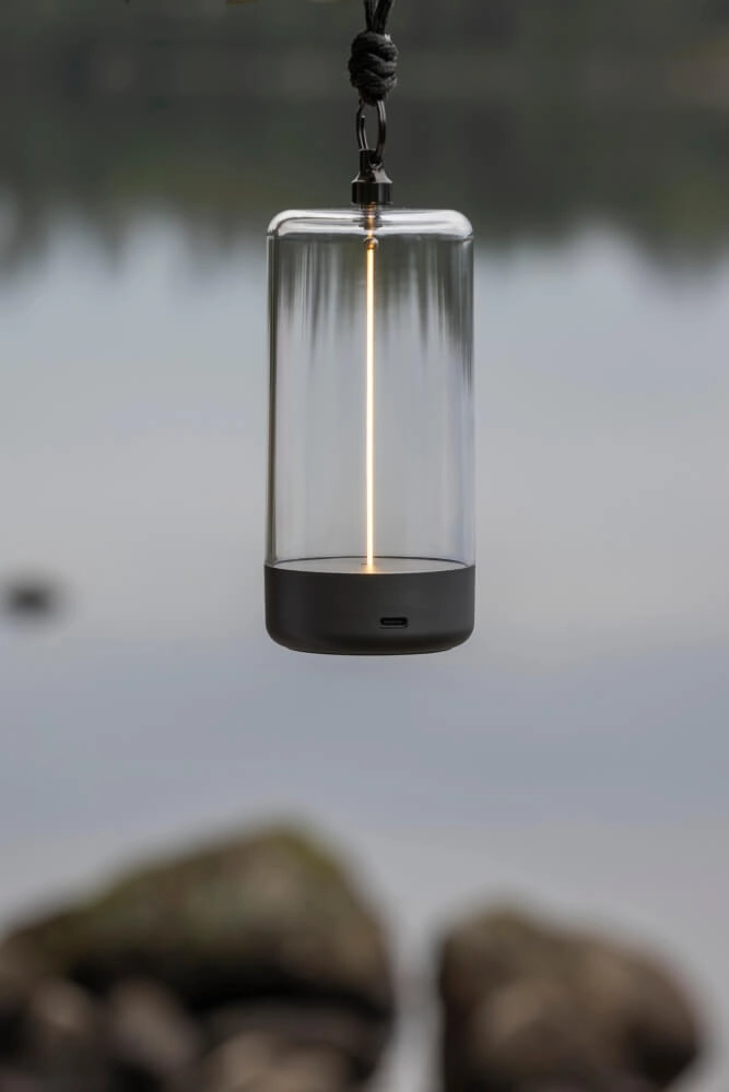 Rechargeable lamp Edison XS anthracite KonstSmide 7318307849370