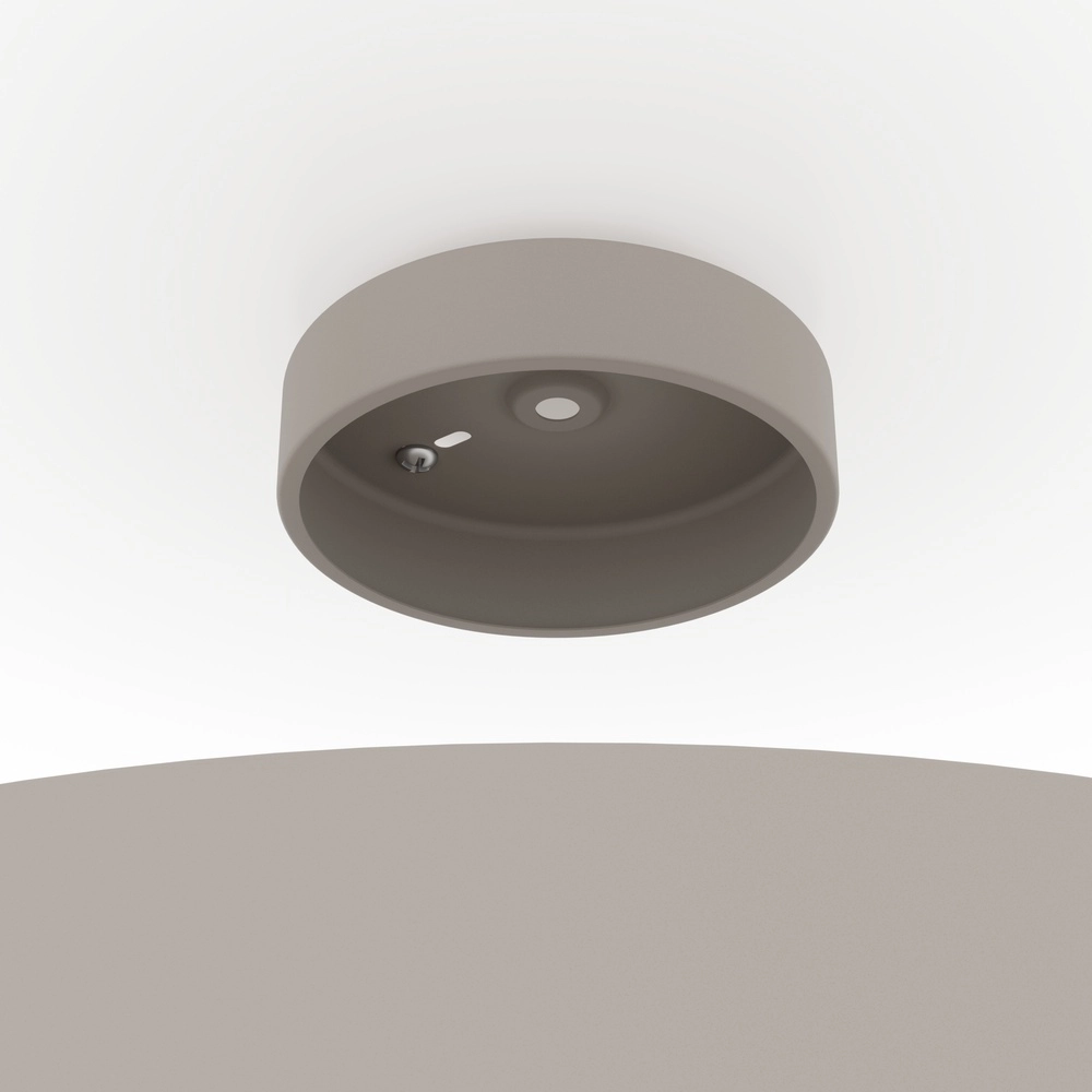 Scandinavian ceiling lamp Duaia Ø 42cm - sand Eglo 9008606269136
