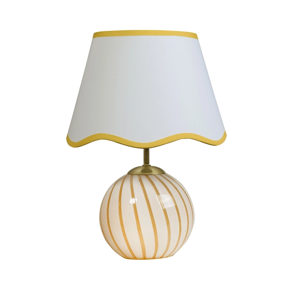 Nice table lamp Celine yellow