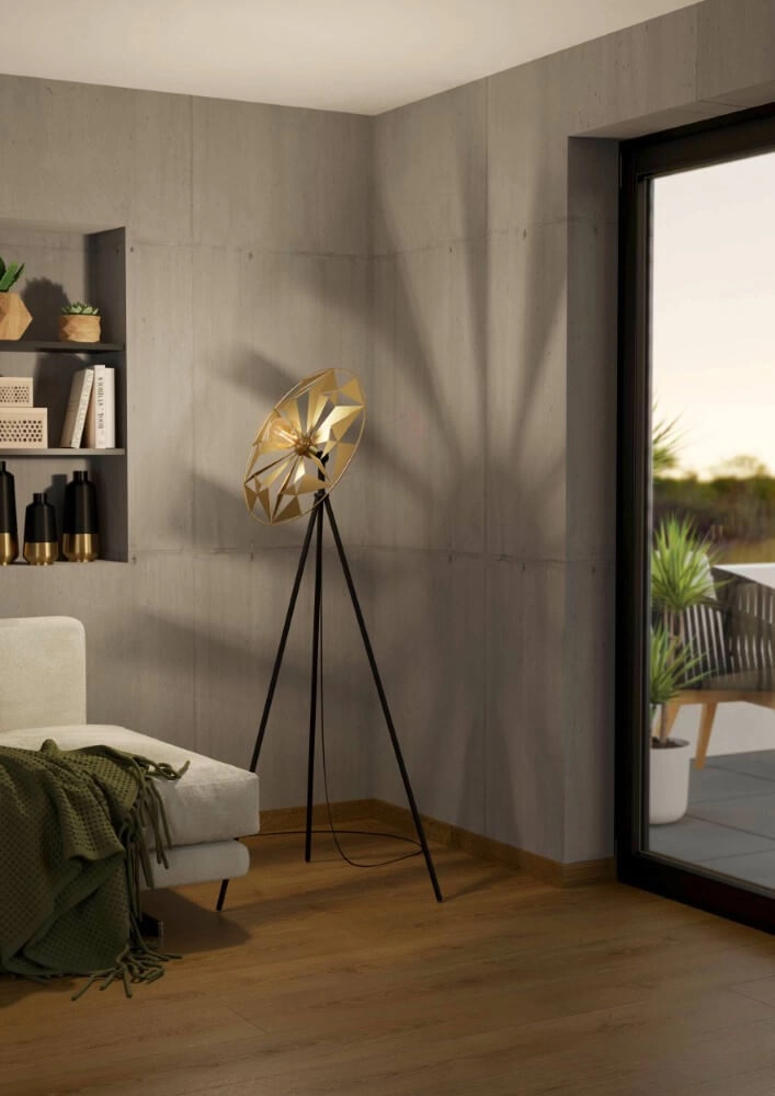 Designer floor lamp Castanuelo Tripod Eglo 9002759438098