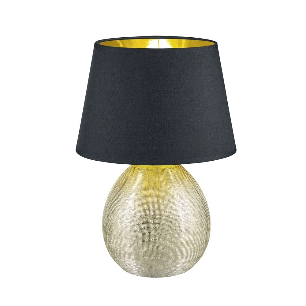 Table lamp Luxor 35cm gold with black
