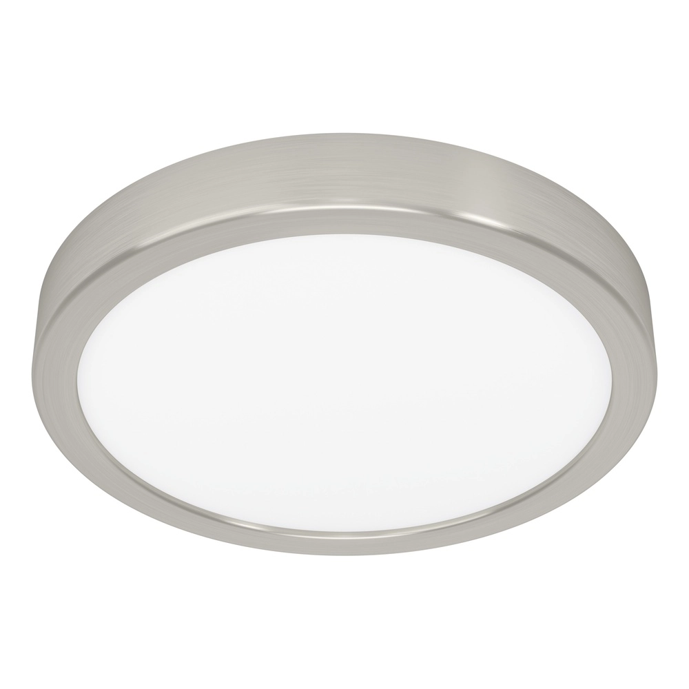 Ceiling light IP44 Fueva 6-Z round - stainless steel - Ø 21.1cm