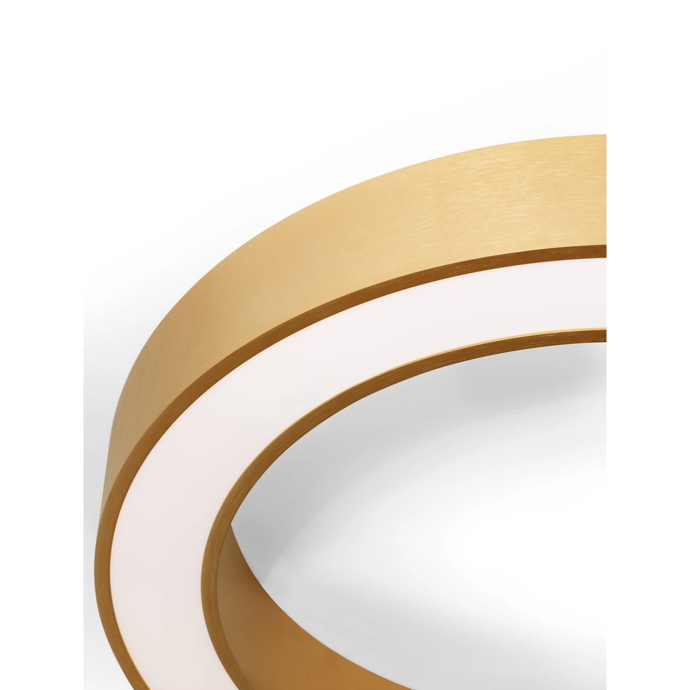 Ceiling lamp Morbido gold Ø 60cm Lyora 5212017438591
