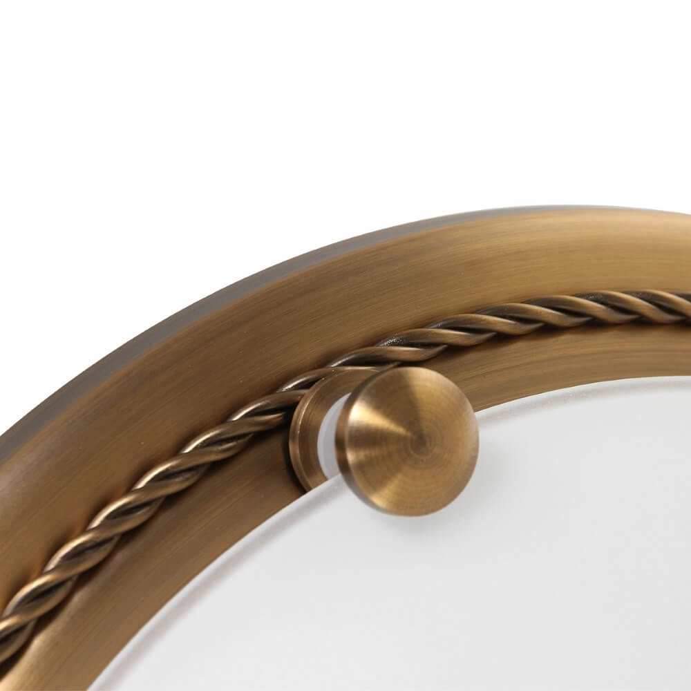 Lamp Ceiling and Wall or wall lamp 30cm bronze brown Steinhauer 8712746023077