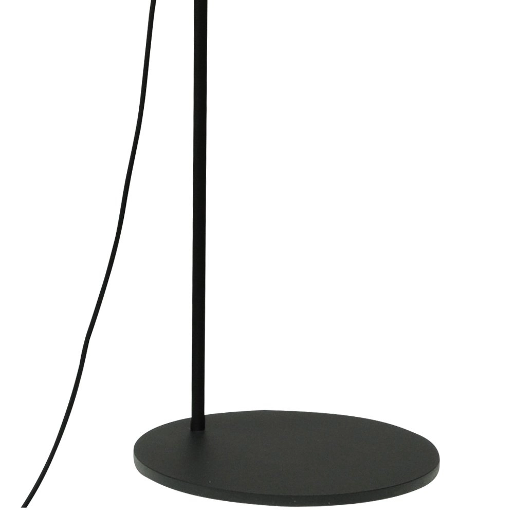 Floor lamp black Bounty adjustable with round glass Masterlight 8718121247854