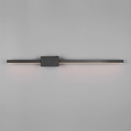 Modern wall lamp Cassino black 70.5cm Trio 4017807683226