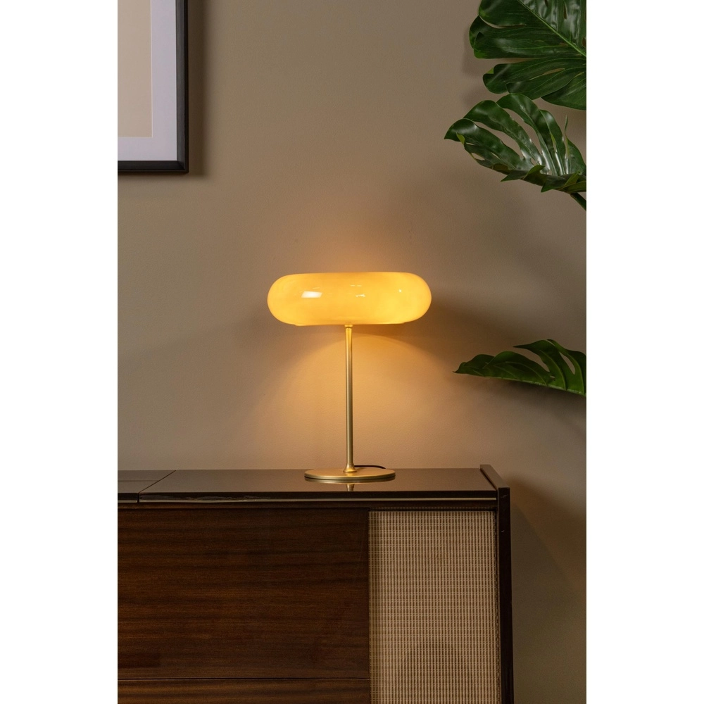 Table lamp Sentino Ø 30cm taupe Lucide 5411212106353