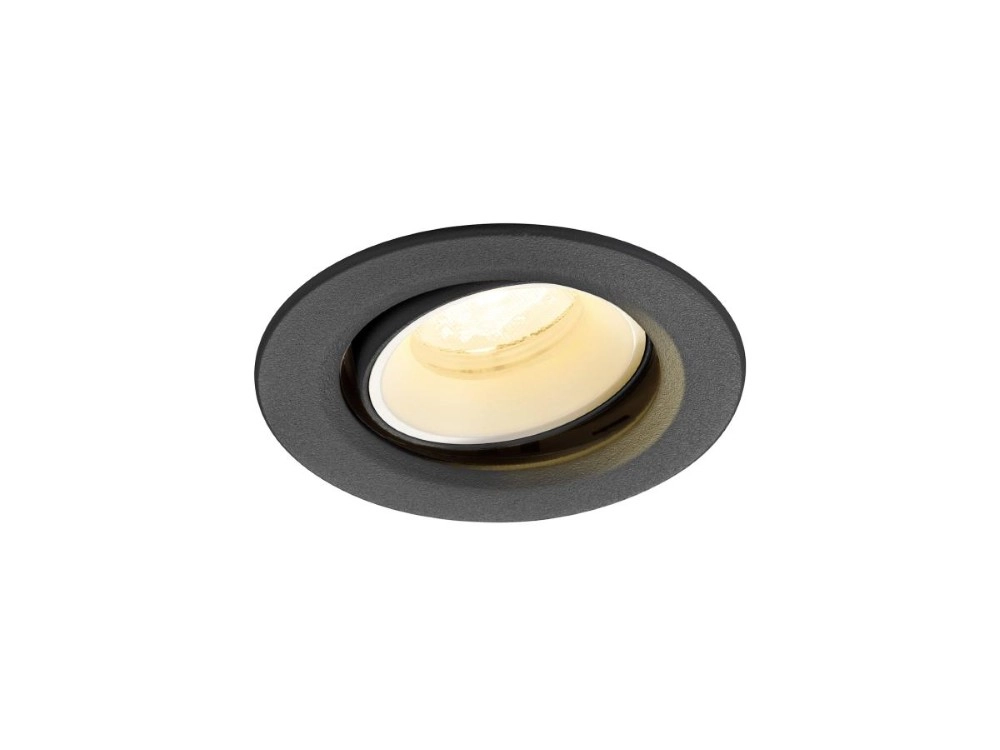 Recessed spotlight Numinos Move XS black/white 4000K - 40deg SLV 4024163313896