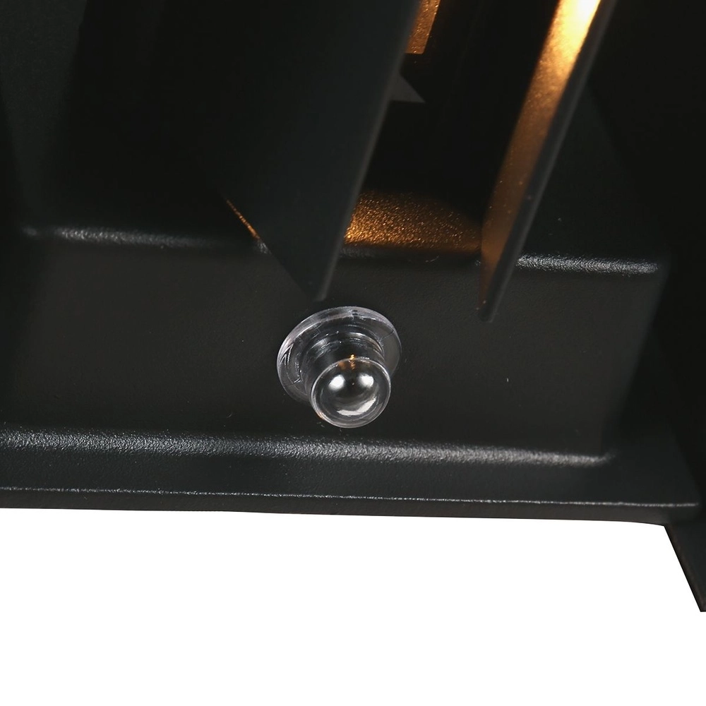 Sleek surface-mounted spot Logan black Steinhauer 8712746173499