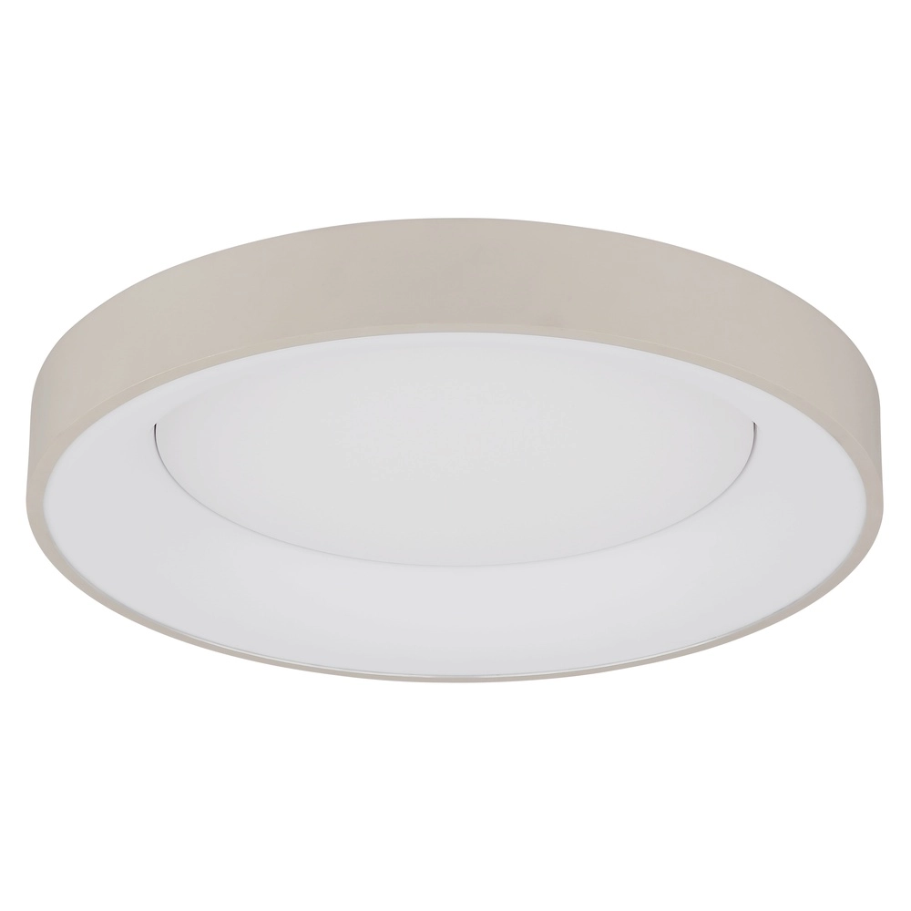 Modern ceiling lamp Gallegos sand brown Ø 50cm Globo 9007371566969