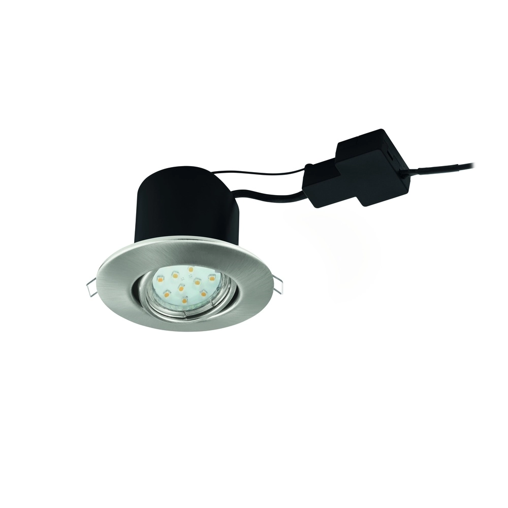 Recessed spotlight Peneto 2 nickel