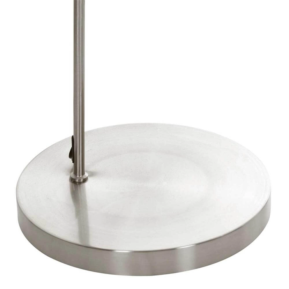 Arc lamp Solva metal with smoke glass Steinhauer 8712746174946