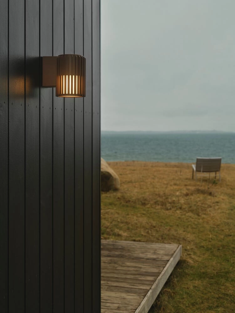 Design outdoor lamp Aludra single - brown metallic Nordlux 5704924022043