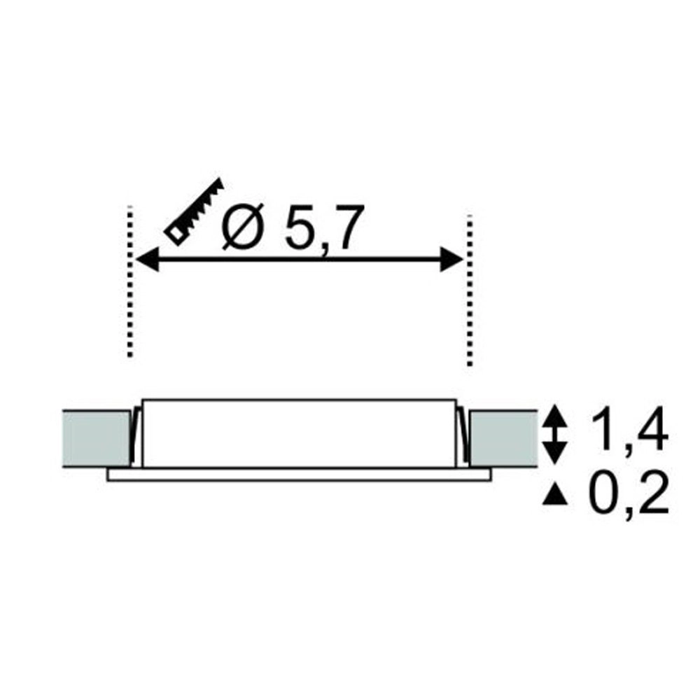 Ceiling lamp Ceilinglight DL 126 white SLV 4024163138017