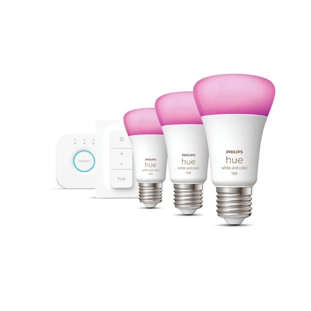 Hue Starterpack - E27 - 11W - White and Color Philips 8719514291355