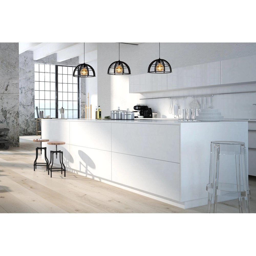 Pendant lamp Dikra Industrial Black Lucide 5411212761002