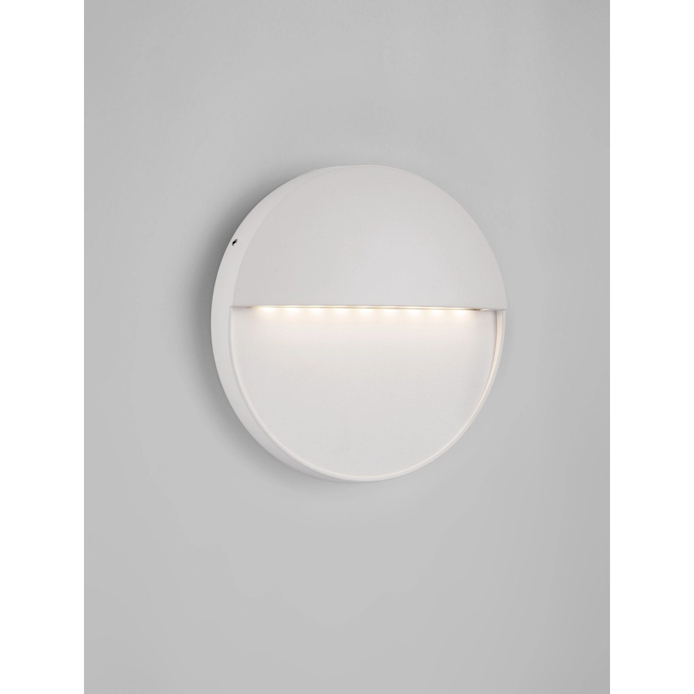 Round wall lamp Rodix white Lyora 5212017478900