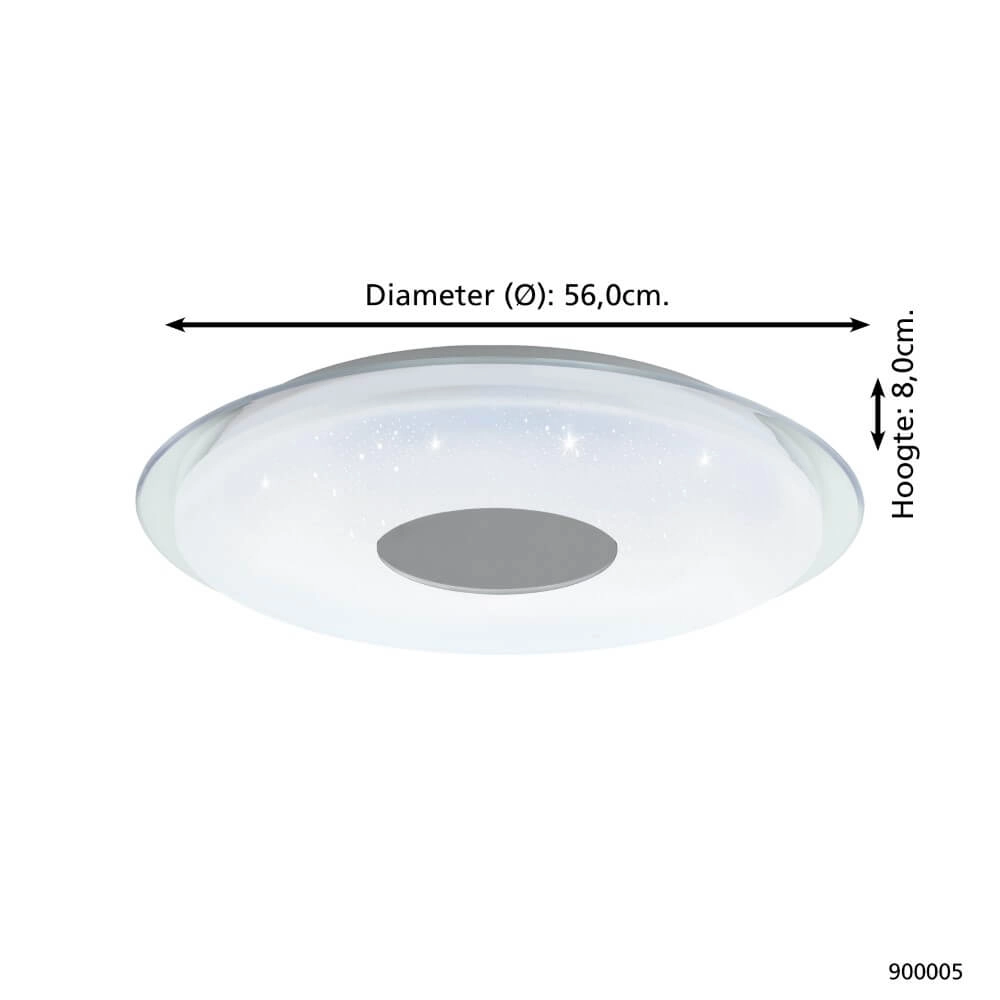 Ceiling lamp Zigbee Lanciano-Z Ø 56cm Eglo 9008606221516