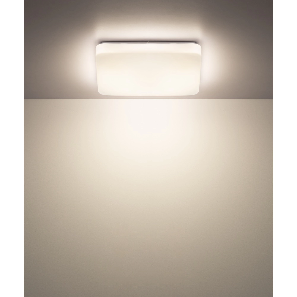 Ceiling lamp Donte Square White 27cm Globo 9007371583706