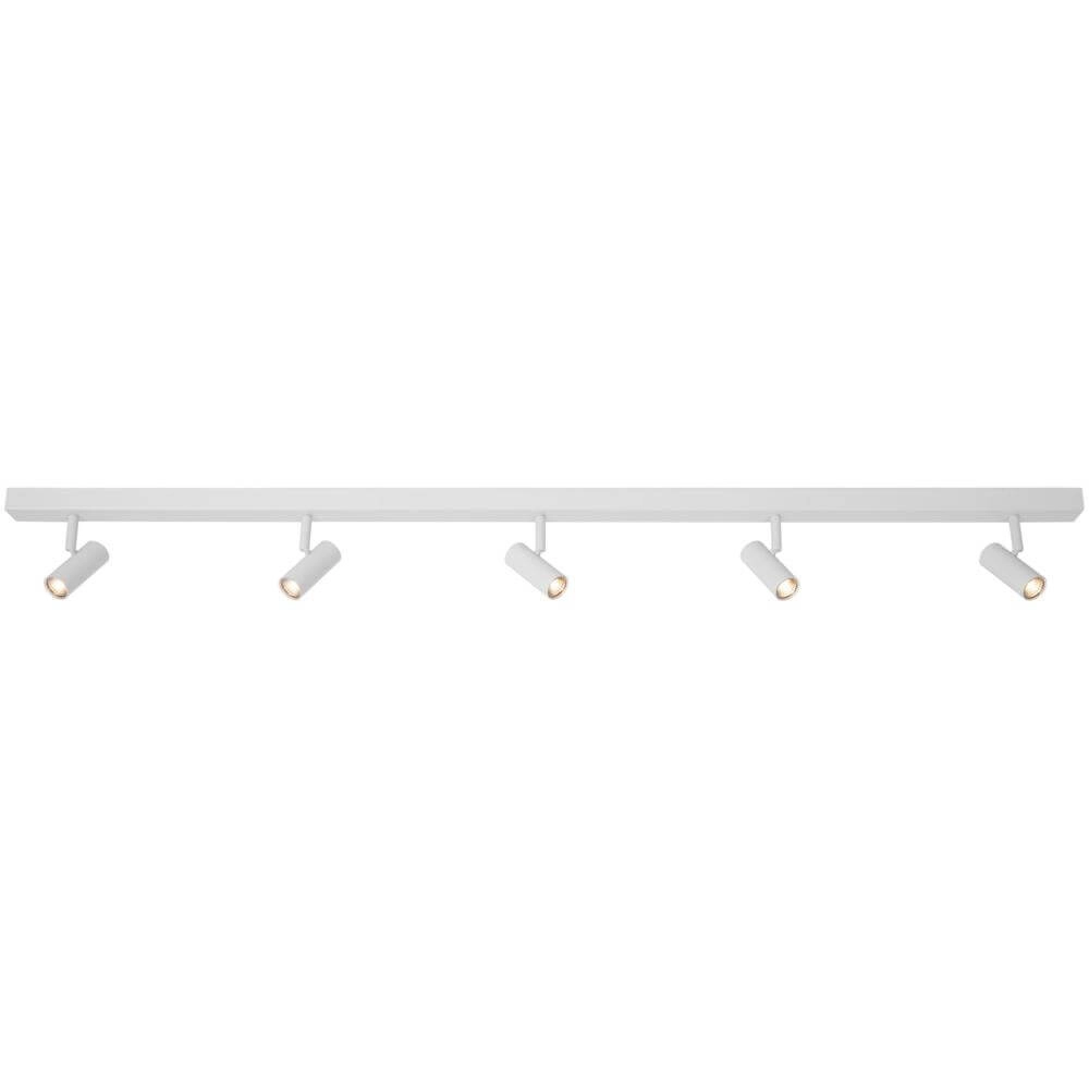 White ceiling lamp Omari 5-light