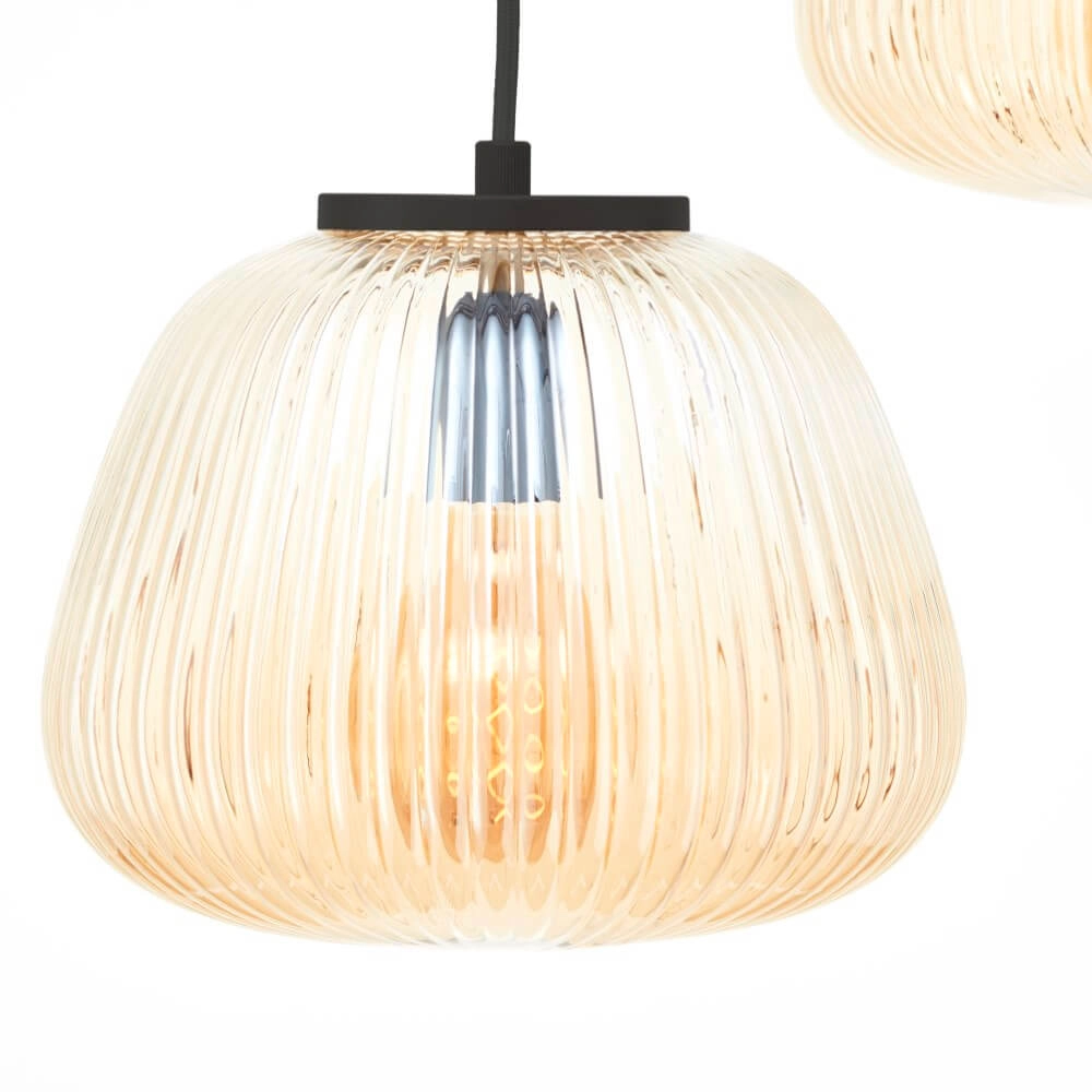3-light pendant lamp Kaizen oblong Brilliant 4004353430091