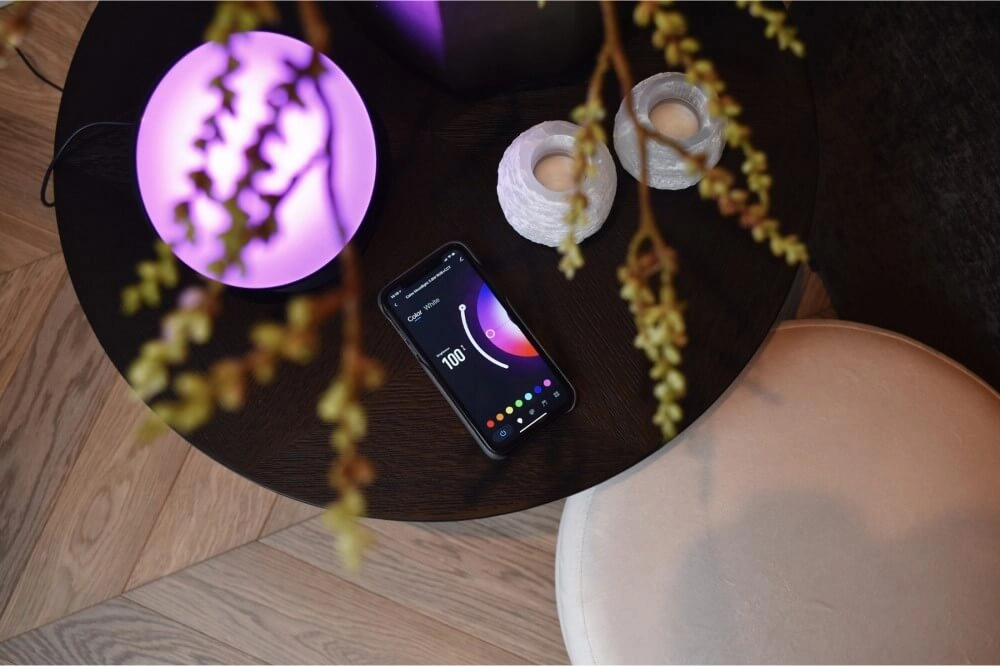 Smart home Moodlight table lamp Circle 8712879150947
