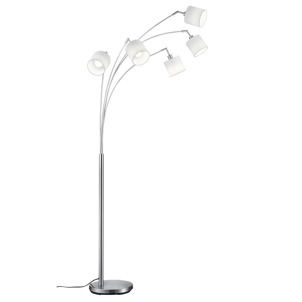Table lamp shade Tommy 5-light gray Trio 4017807395143