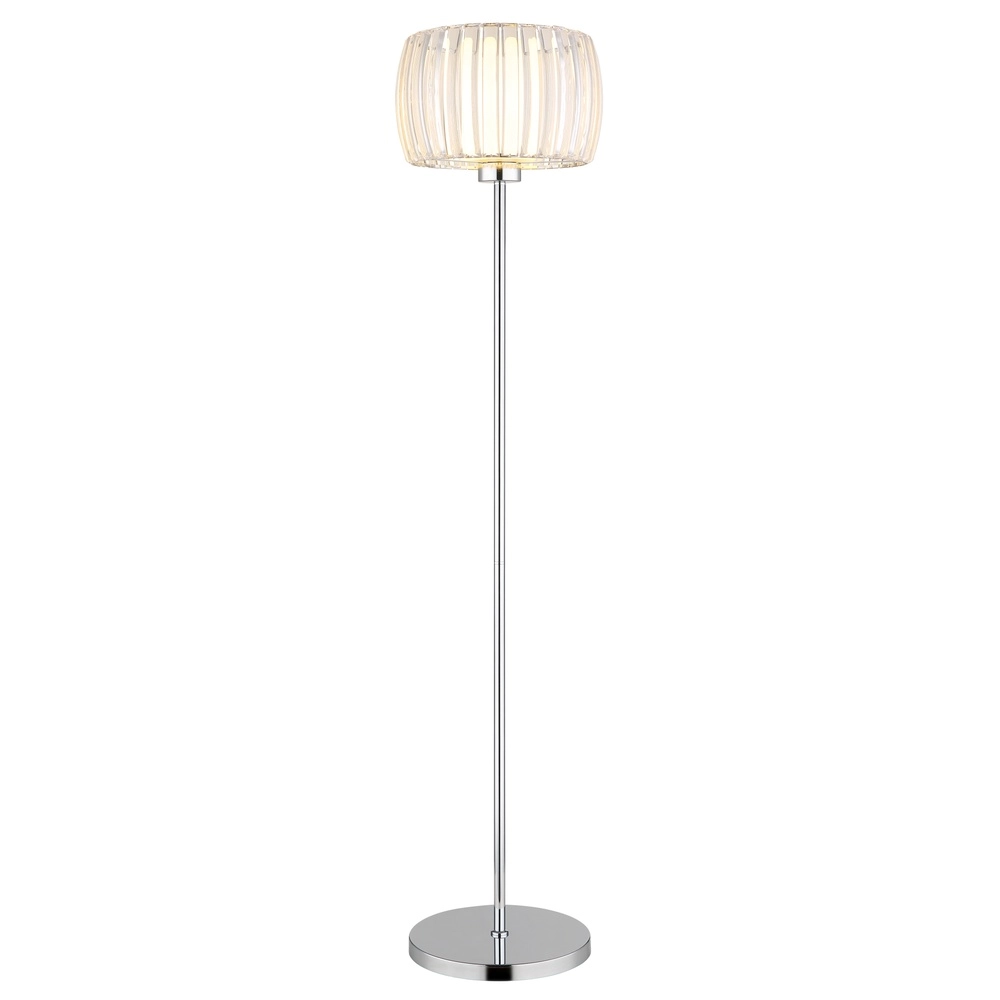 Floor lamp Maribel chrome