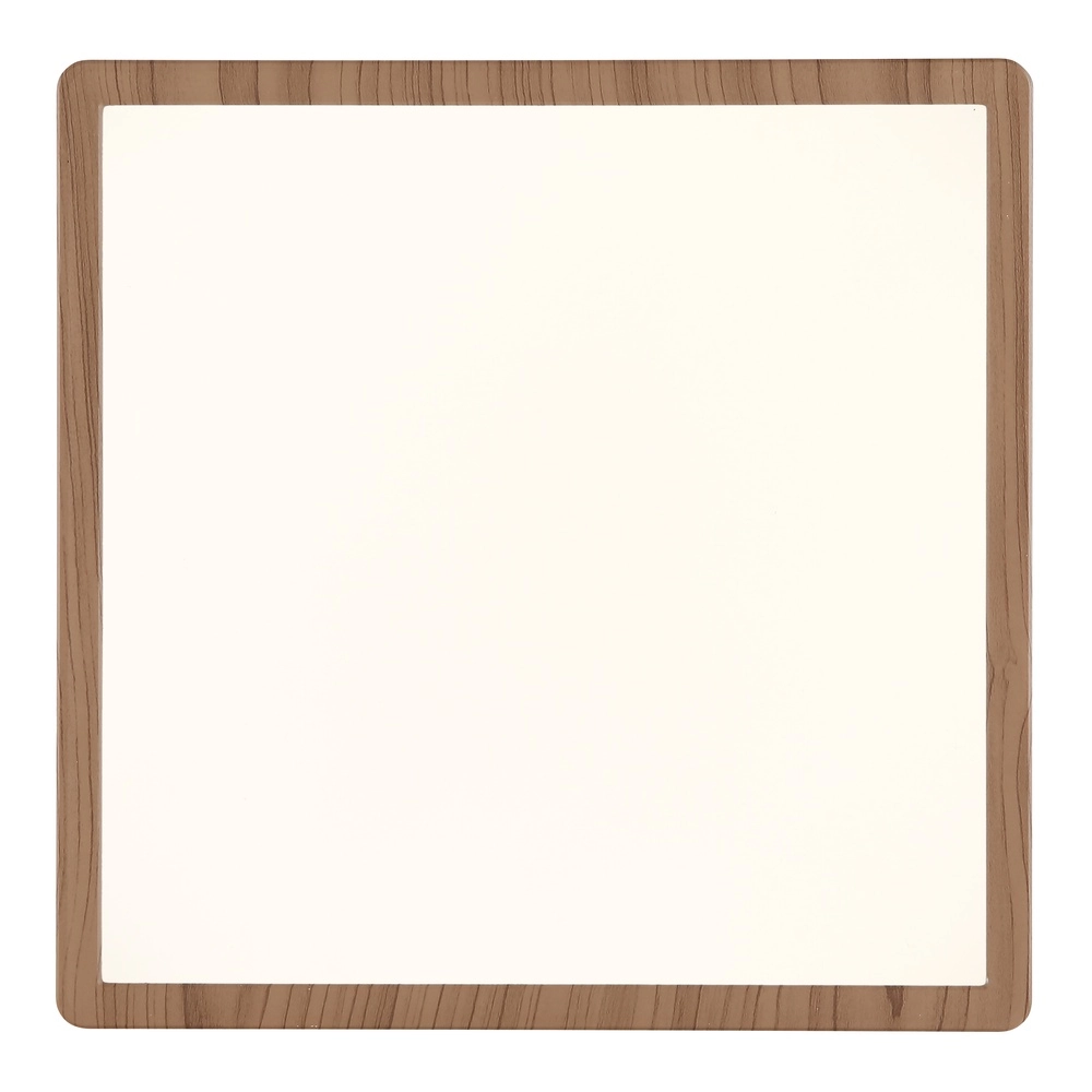 Ceiling light Sapana square 29.4cm wood Globo 9007371448432