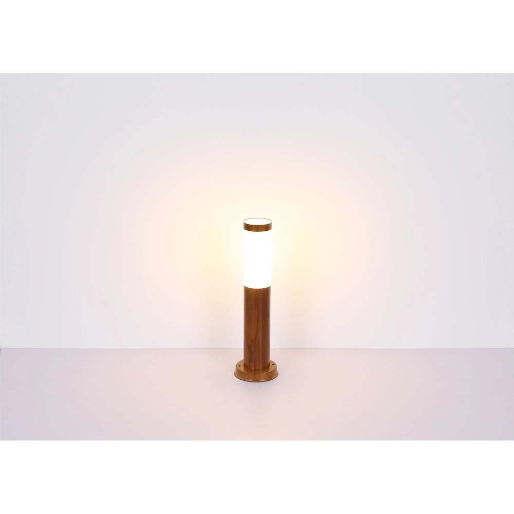 Garden lamp Boston wood with white Globo 9007371423132