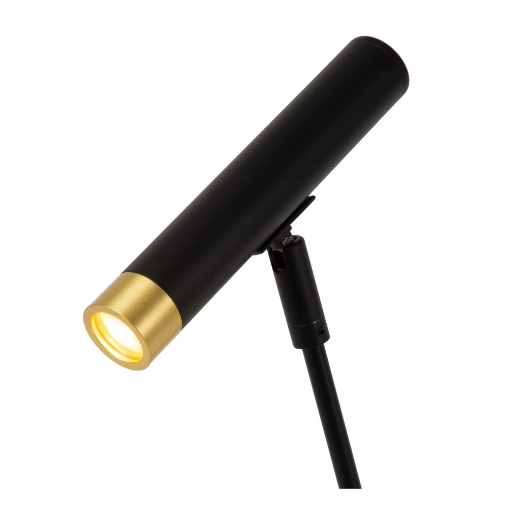 Floor lamp Alec Design black Lucide 5411212031976