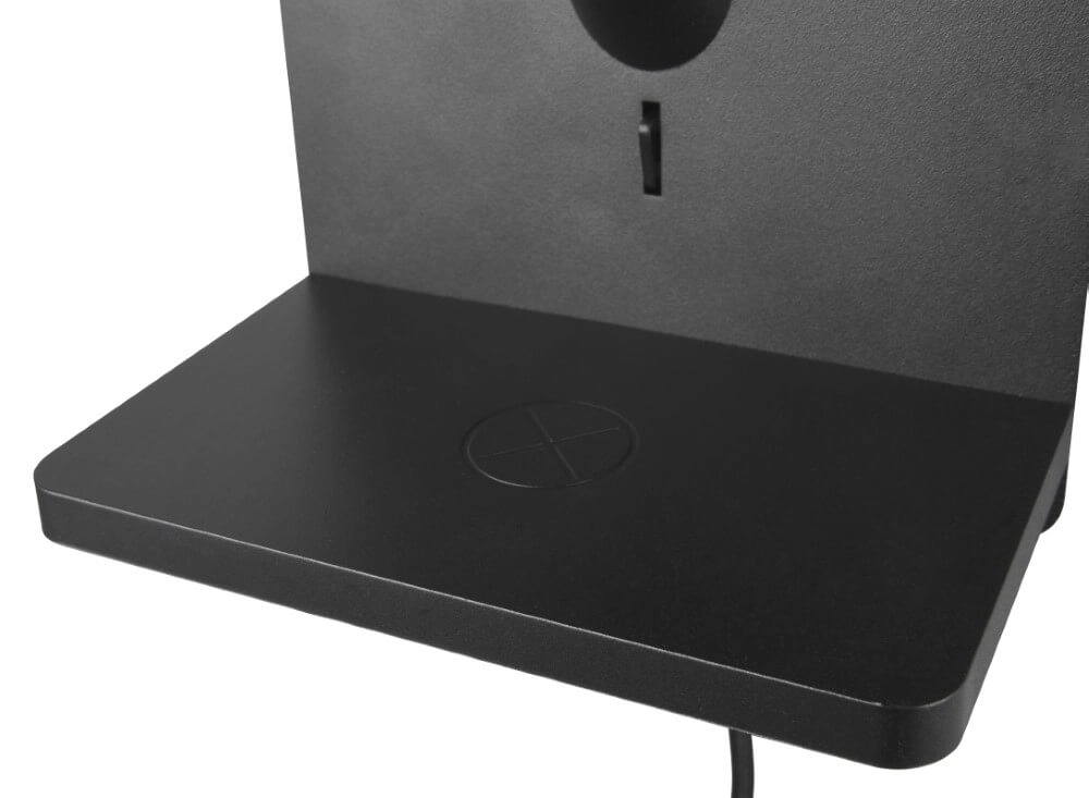 Sleek night light Comfort Black - with USB Trio 4017807614763