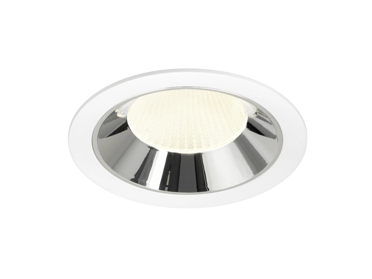Recessed spotlight Numinos XL white/chrome 4000K - 20deg
