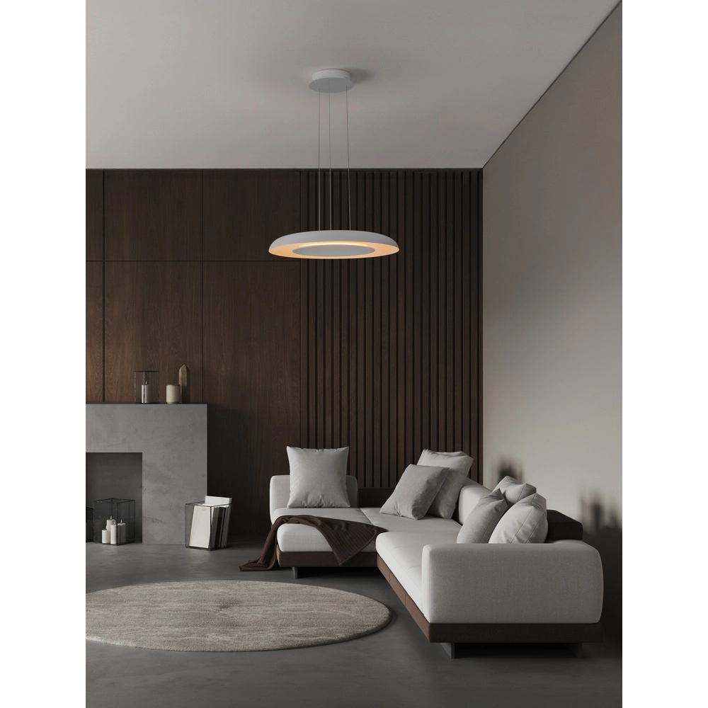 Modern pendant lamp Epos Ø 60cm white Lyora 5212017463241