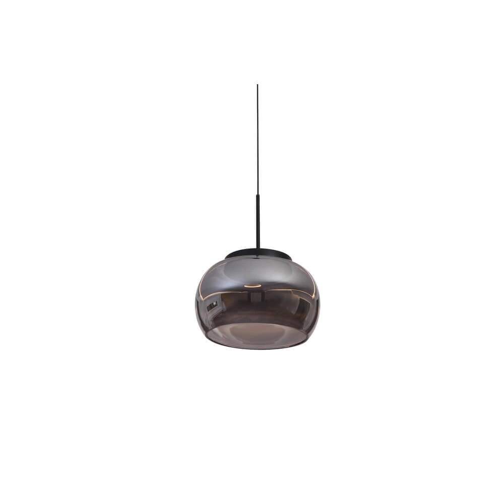 Design pendant lamp Bounto with smoke glass Lyora 4255805301159
