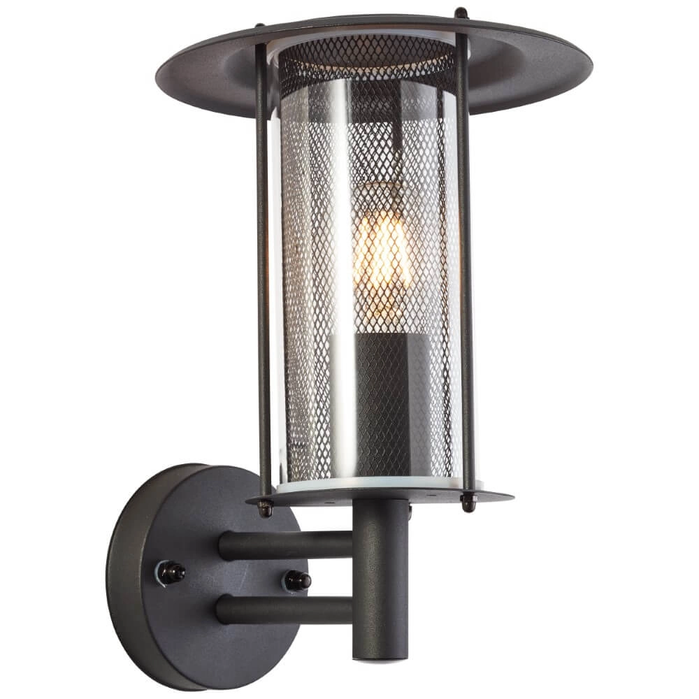 Black outdoor lamp Detroit