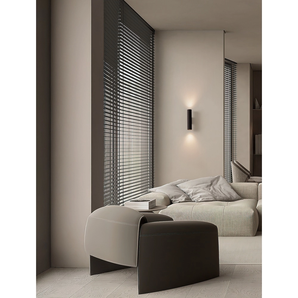 Wall spotlight Comet Up & Down Black Lyora 5212017475794