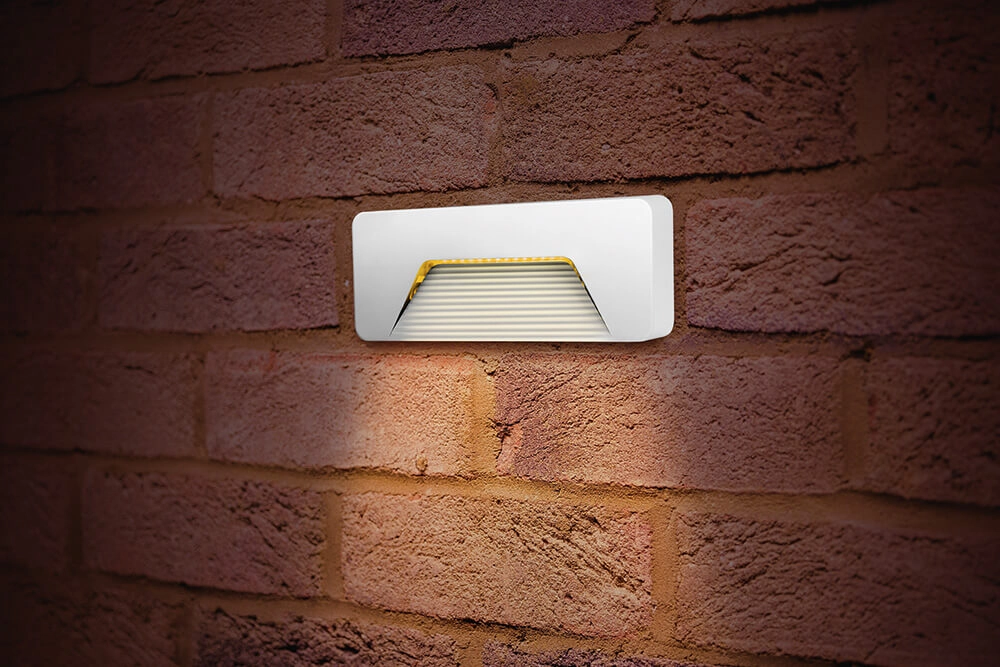 Wall path lighting Pathlux Brick White Lyora 5055788232865