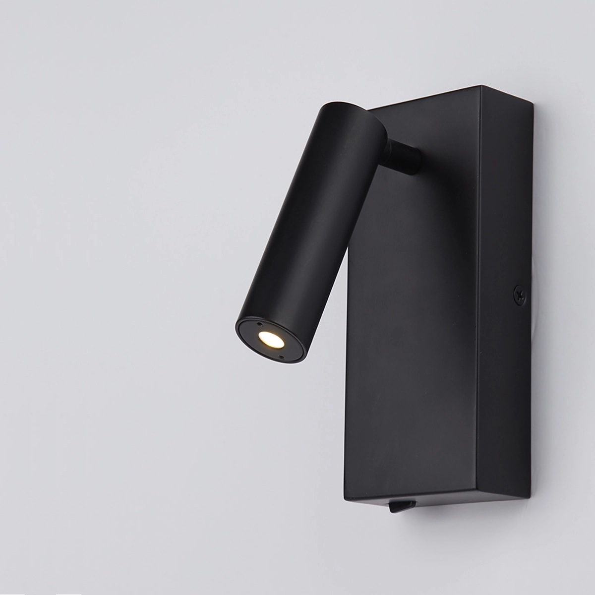 Bedside lamp Victoria Black with switch