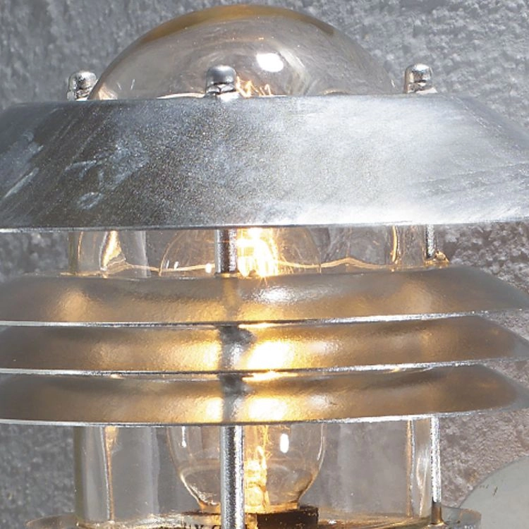 Country wall lamp Modena Up 21cm zinc grey KonstSmide 7318307302325