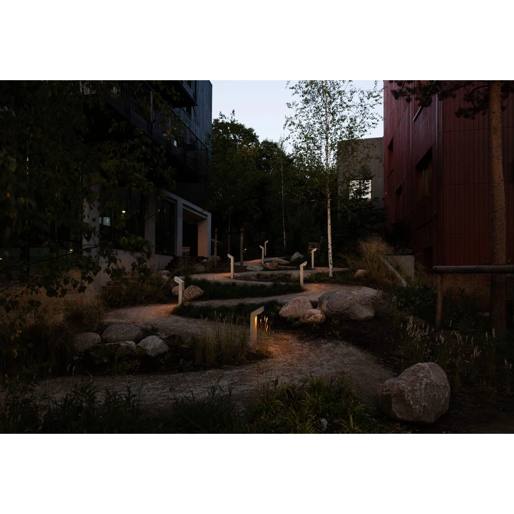 Wooden path lighting Punto Cumara - 50cm - 2700K Timberlab 8716803514072