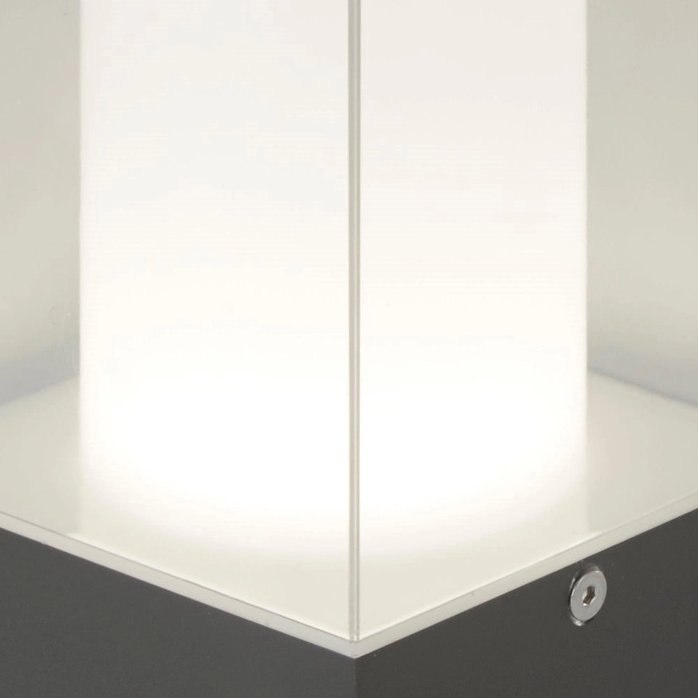 Design wall lamp Outdoor with motion detector anthracite Searchlight 5053423138008